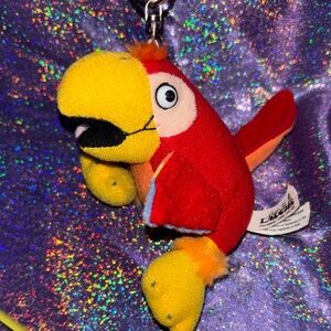 Just for Laughs Plush Keychain: Bird